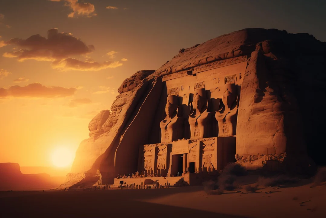 Miasto i architektura — Abu Simbel Egipt