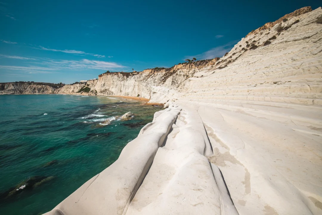 Góry i natura — Agrigento Sycylia Włochy