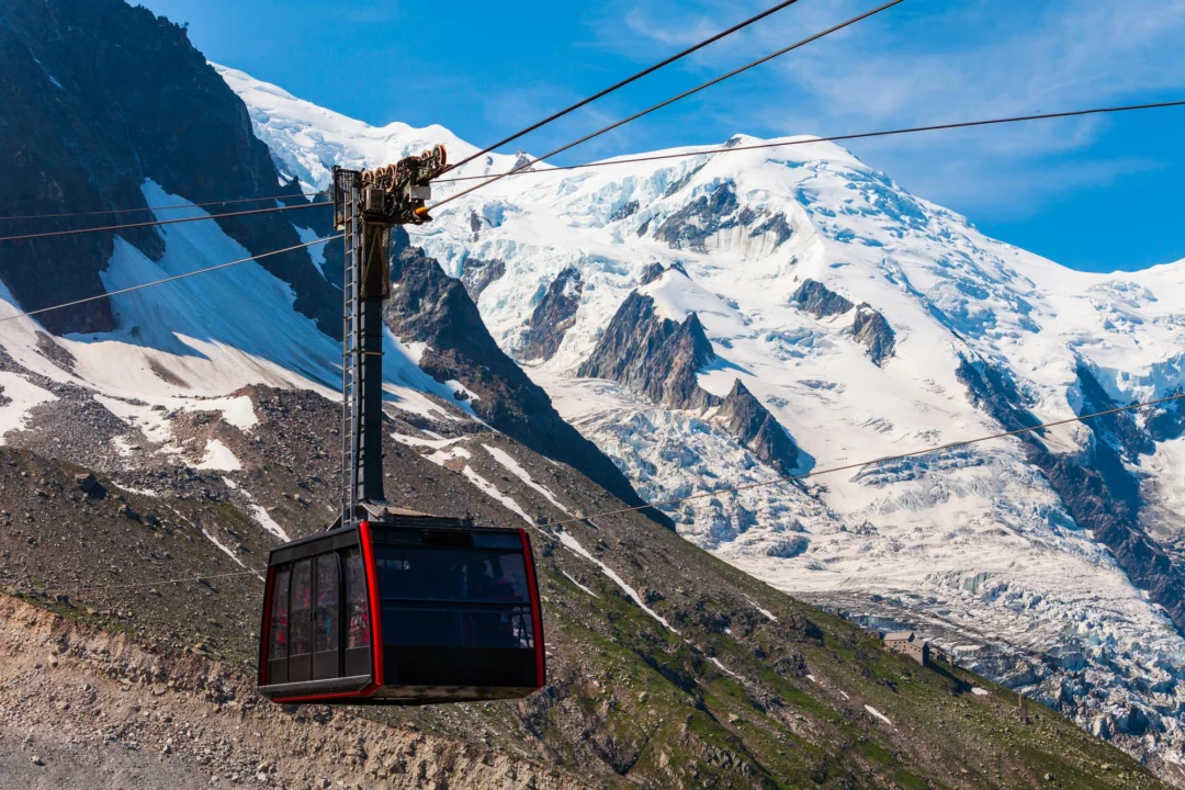 Atrakcje turystyczne — Aiguille du Midi Alpy Francuskie Francja