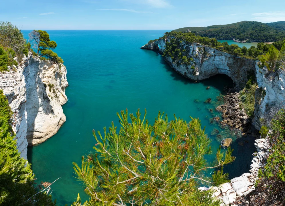 Góry i natura — Apulia Włochy