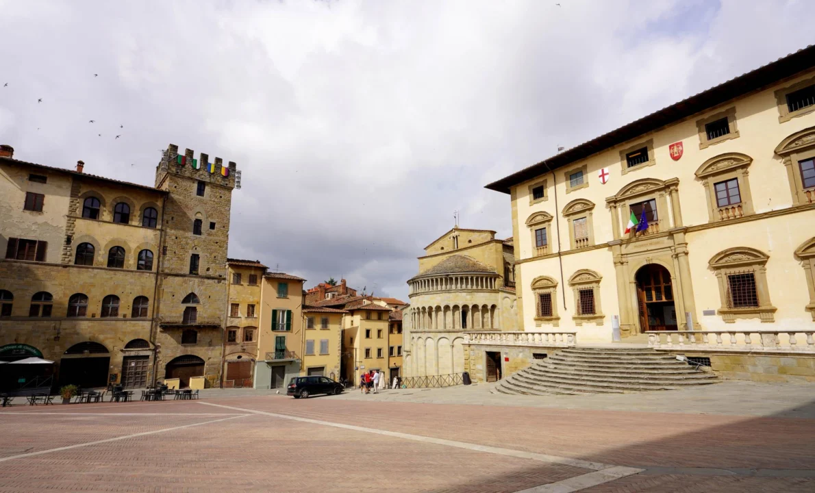 Góry i natura — Arezzo Toskania Włochy