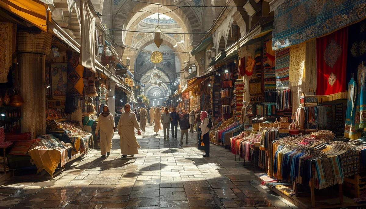 Miasto i architektura — Bazar Egipski Istambuł Turcja