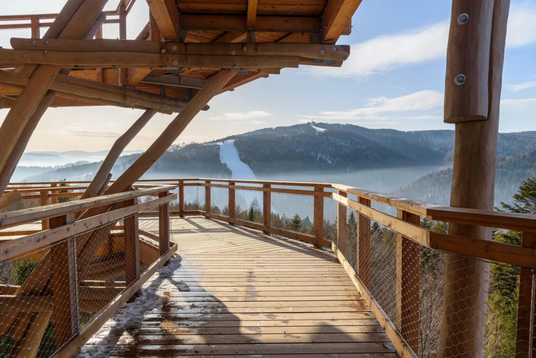 Kurort i widoki — Beskid Niski Polska