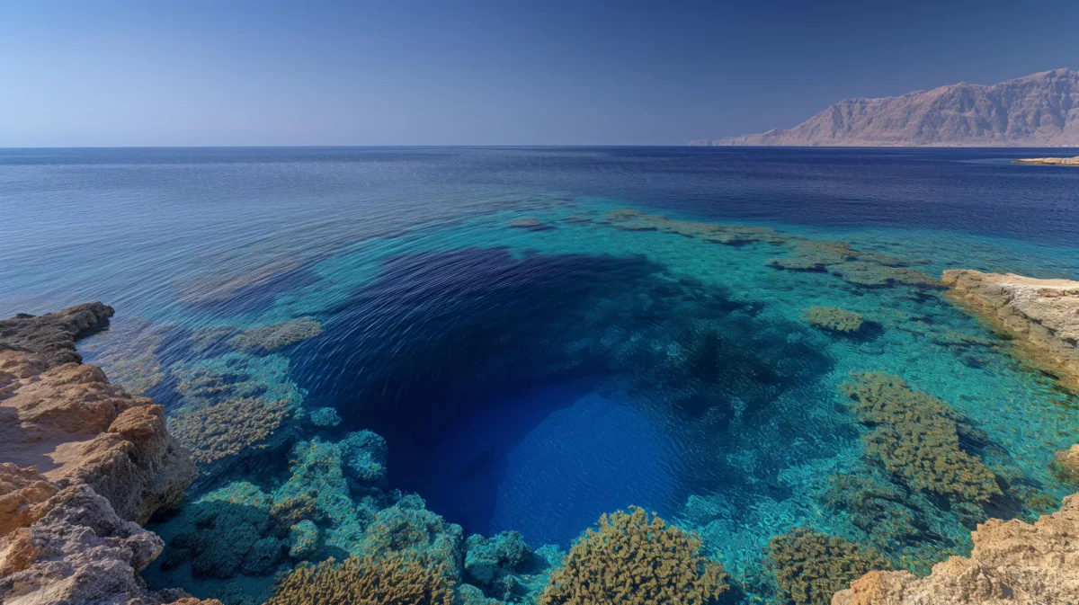 Atrakcje turystyczne — Blue Hole Dahab Egipt