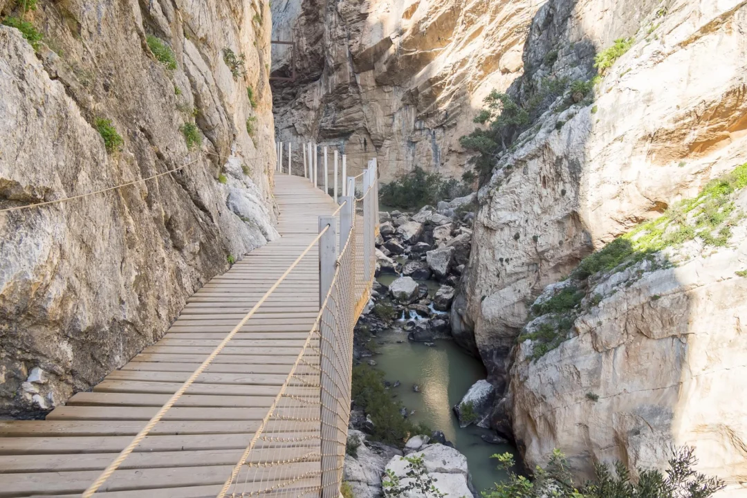 Góry i natura — Caminito del Rey Costa del Sol Hiszpania