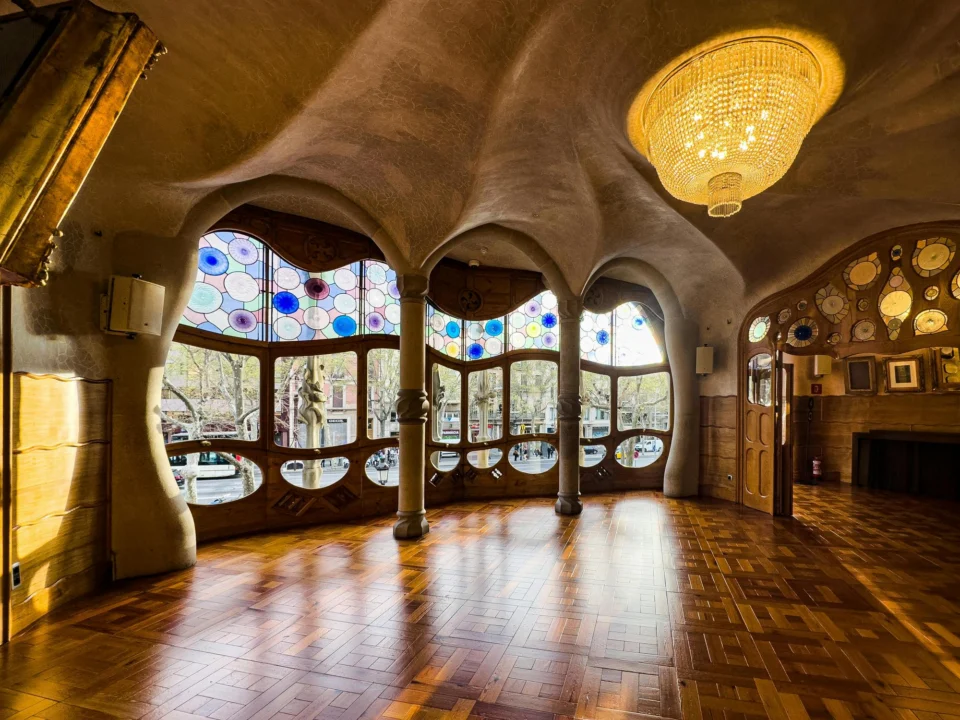 Góry i natura — Casa Batlló Barcelona Hiszpania