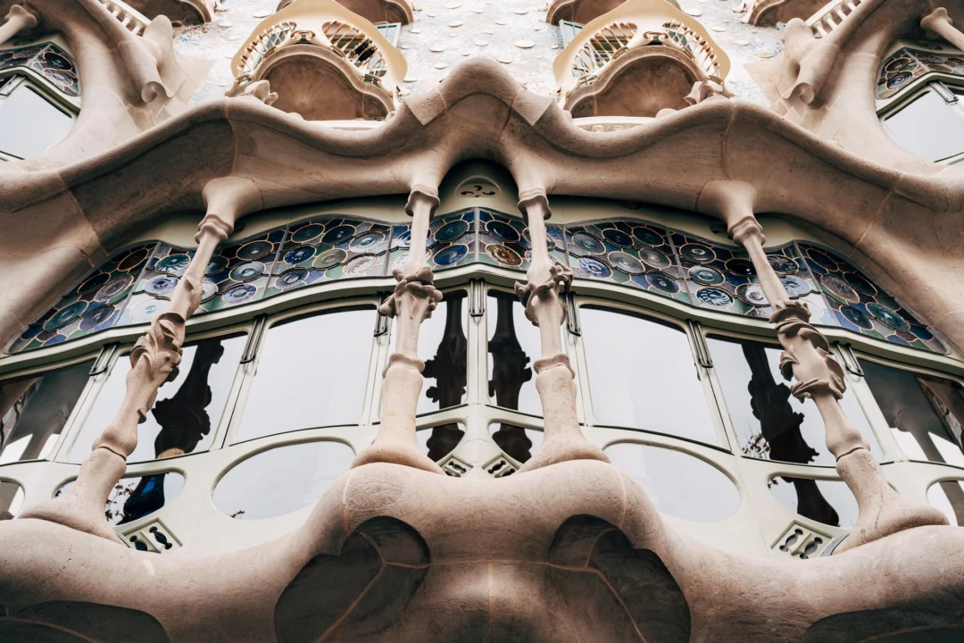Miasto i architektura — Casa Batlló Barcelona Hiszpania