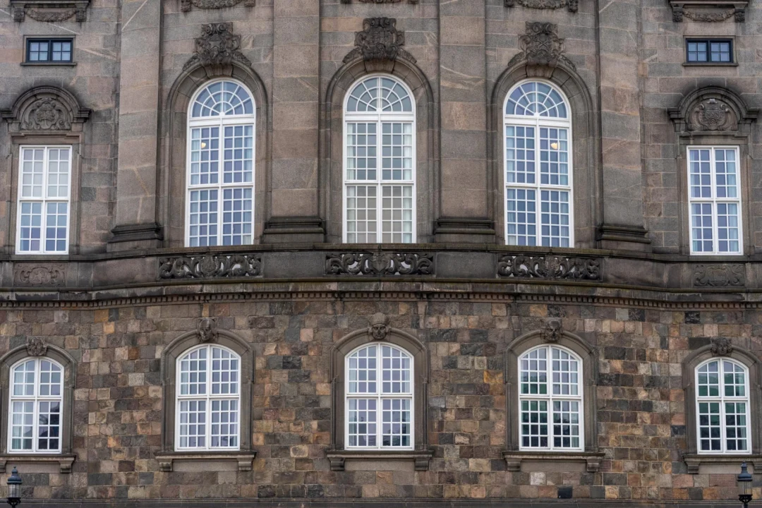 Góry i natura — Christiansborg Kopenhaga Dania
