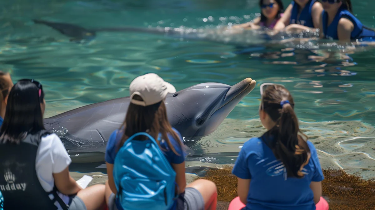 Kurort i widoki — Delfinarium w Warnie Złote Piaski Bułgaria