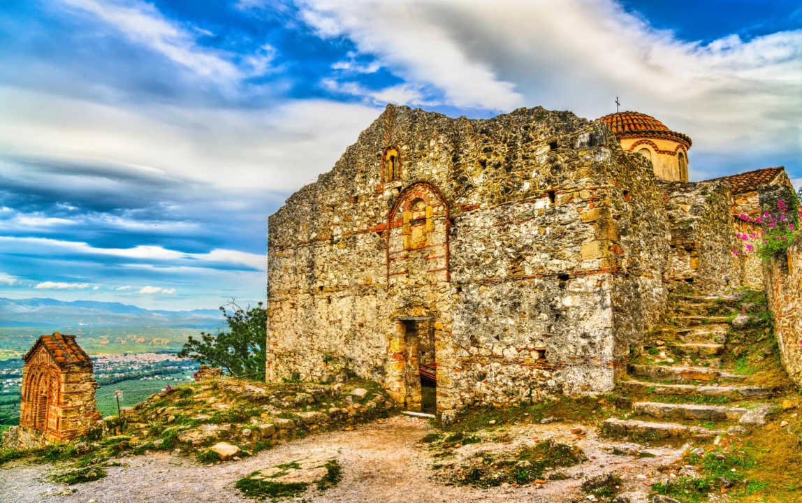 Góry i natura — Dhermi Albania Południowa Albania