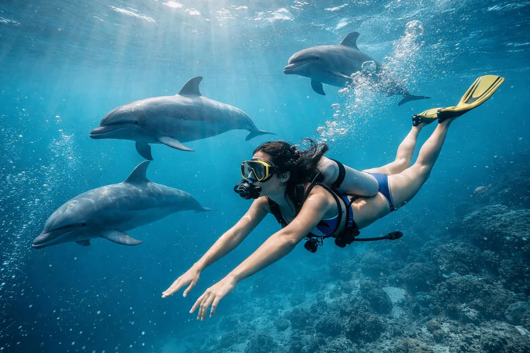 Góry i natura — Dom Delfinów Marsa Alam Egipt