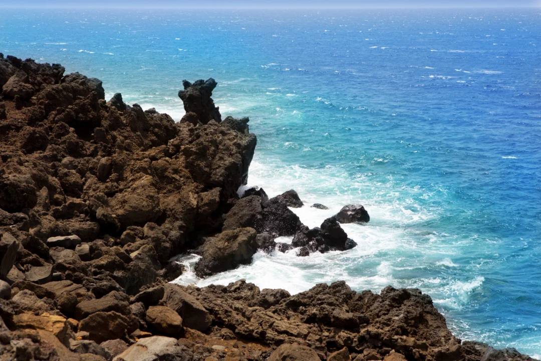 Góry i natura — El Golfo Lanzarote Hiszpania