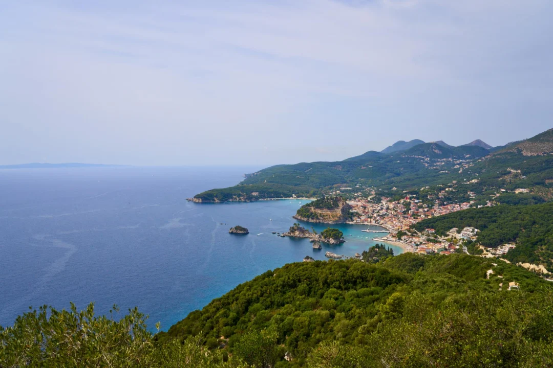 Kurort i widoki — Epirus Grecja