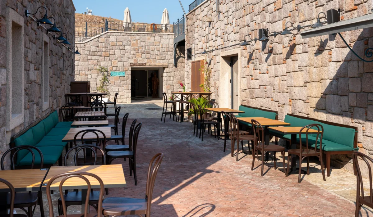 Miasto i architektura — Fortessa z 15 wieku Hammamet Tunezja