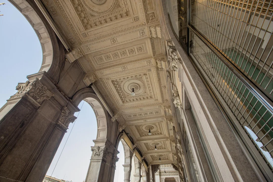Miasto i architektura — Galeria Vittorio Emanuele II Mediolan Włochy