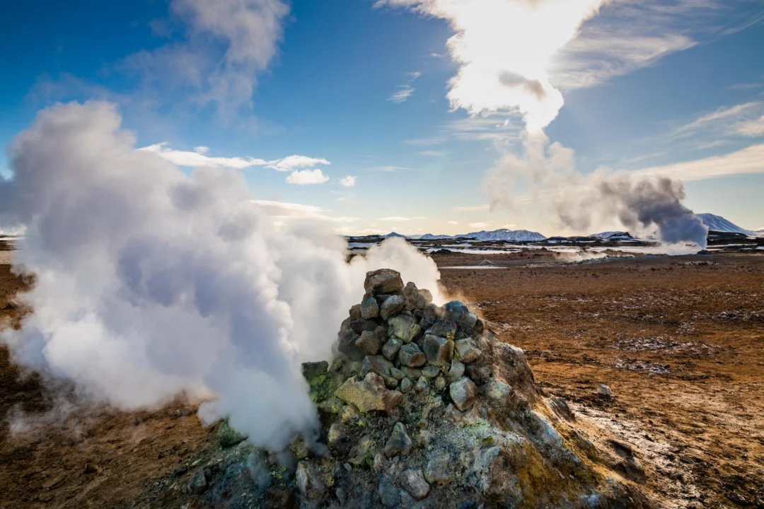 Góry i natura — Geysir Stokkur Islandia