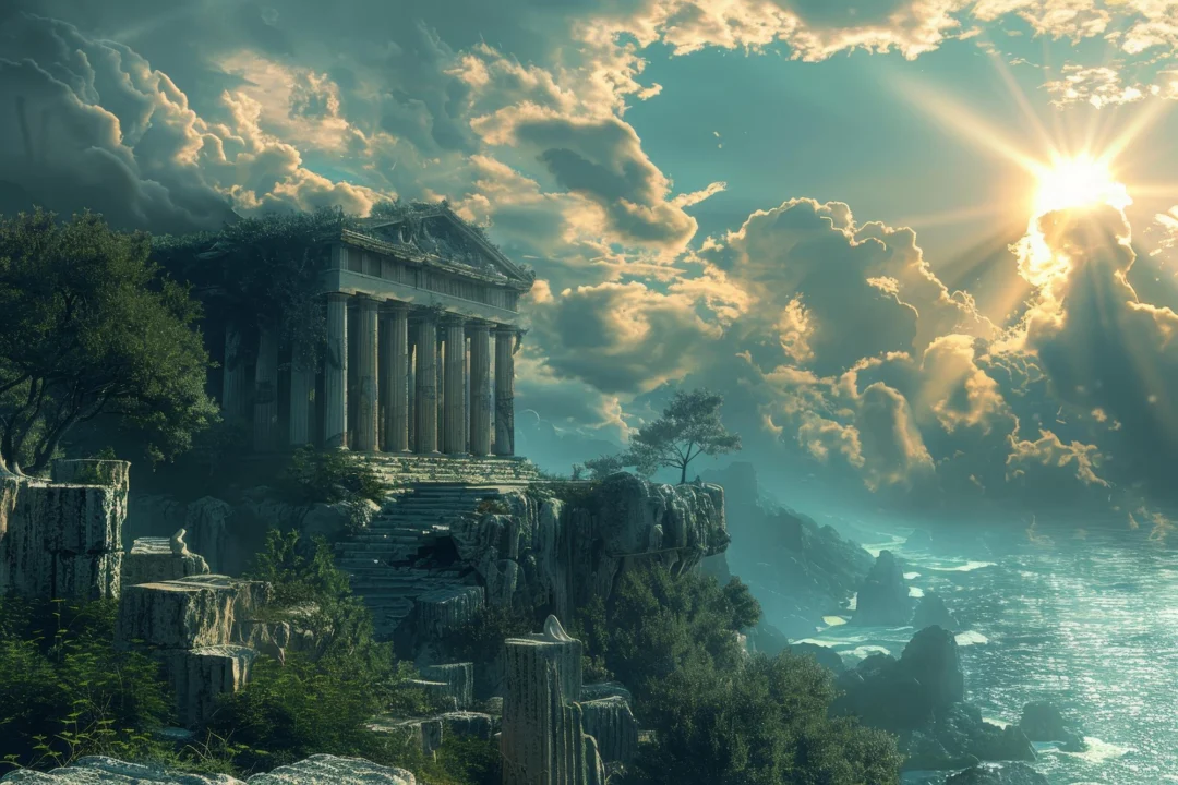 Miasto i architektura — Góra Olympos Pafos Cypr