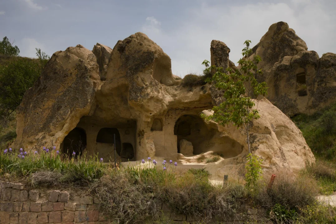Góry i natura — Göreme Anatolia Centralna Turcja