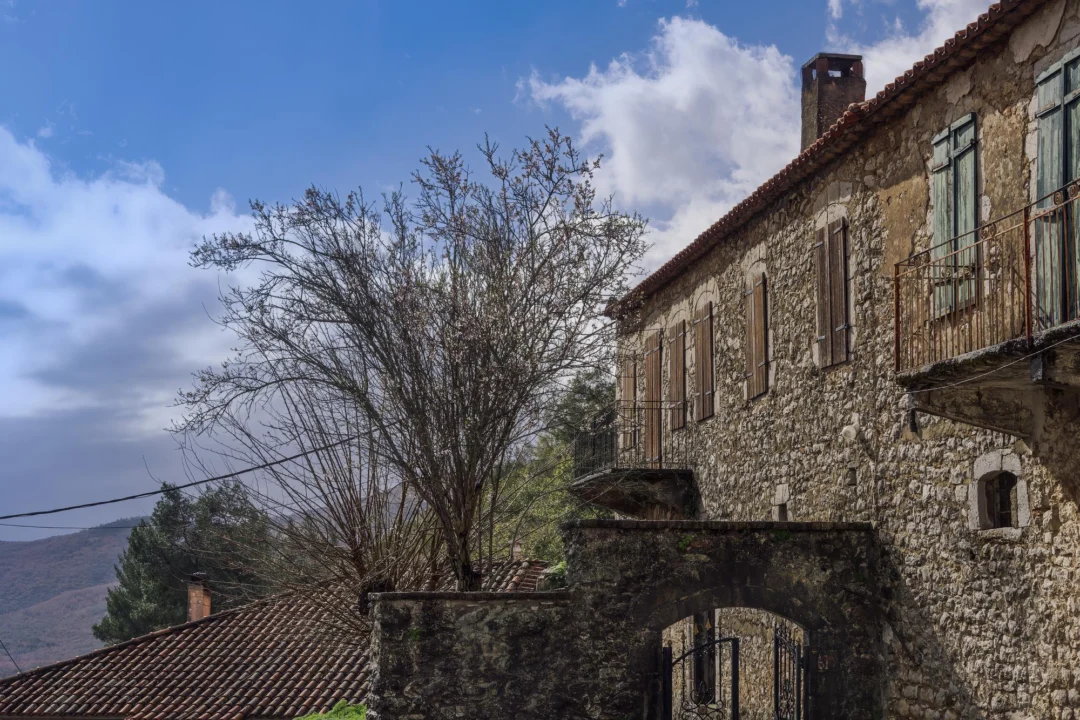Góry i natura — Górzysty region Arcadia Peloponez Grecja