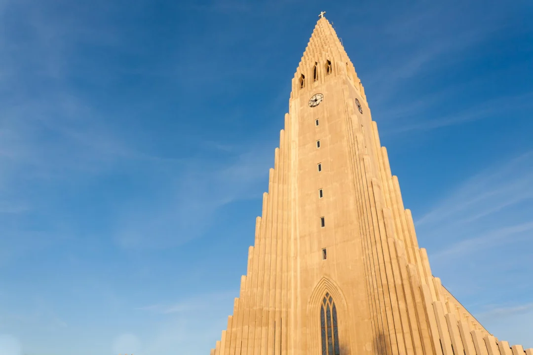 Kurort i widoki — Hallgrímskirkja Reykjavik Islandia