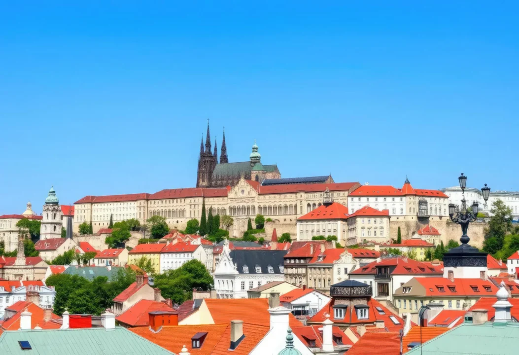 Góry i natura — Hradczany Praga Czechy