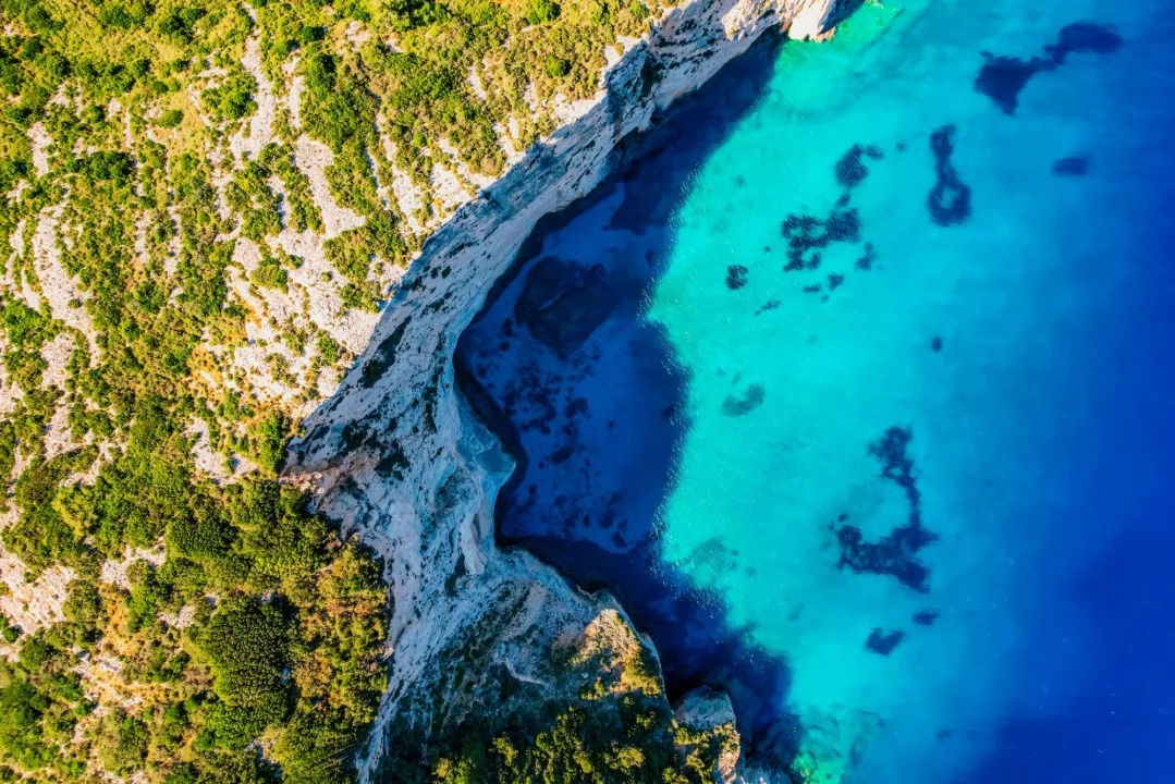 Plaża i wybrzeże — wakacje w Jaskinie Blue Caves Zakynthos Grecja