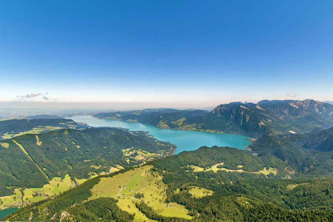 Plaża i wybrzeże — wakacje w Jezioro Attersee Górna Austria Austria