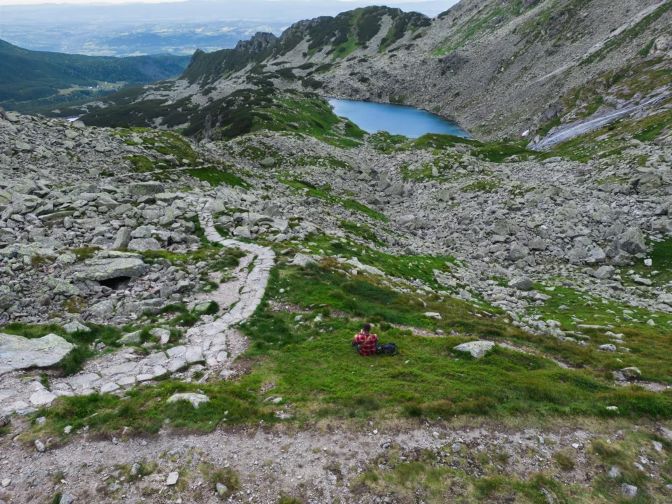 Góry i natura — Jezioro Banderica Pirin Bułgaria