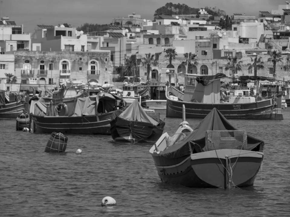 Góry i natura — Jezioro Bizerte Góry Teboursouk Tunezja