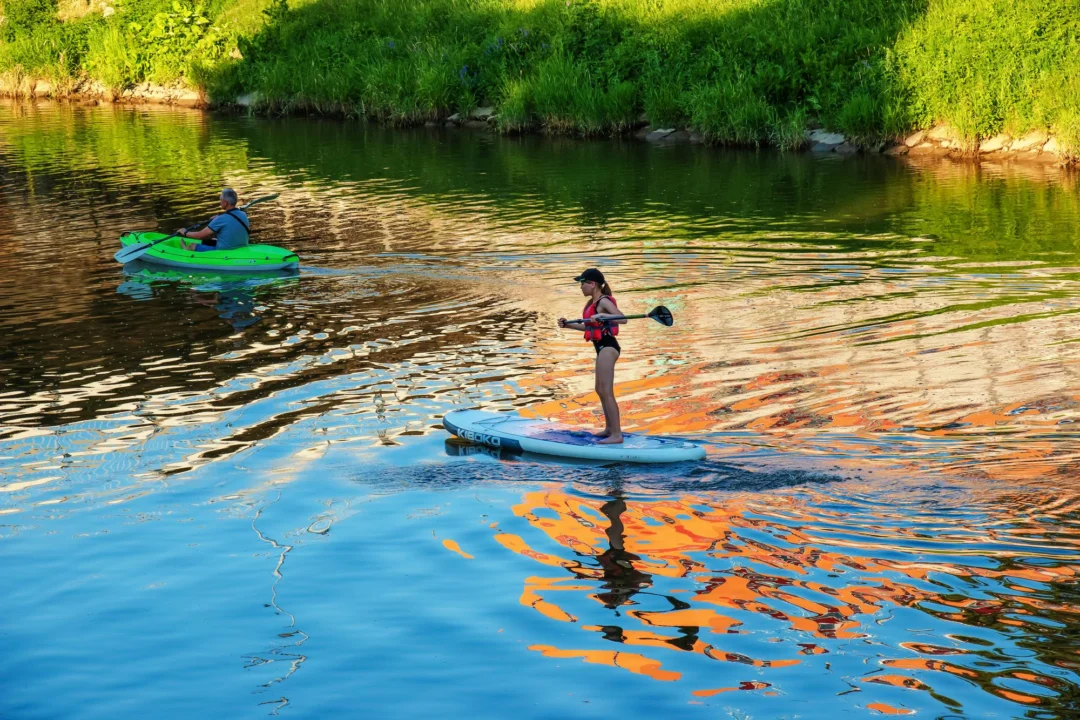 Góry i natura — Jezioro Lipno Szumawy Czechy