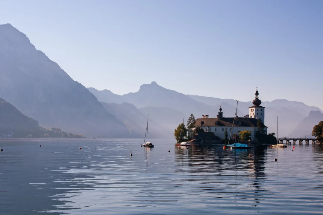 Atrakcje turystyczne — Jezioro Traunsee Górna Austria Austria