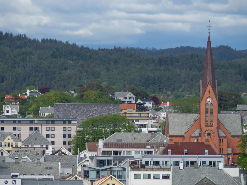 Góry i natura — Jezioro Wolfgangsee Ziemia Salzburska Austria