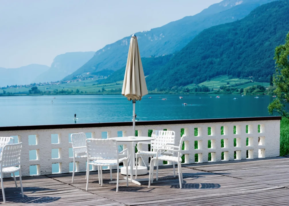 Miasto i architektura — Jezioro Wolfgangsee Ziemia Salzburska Austria