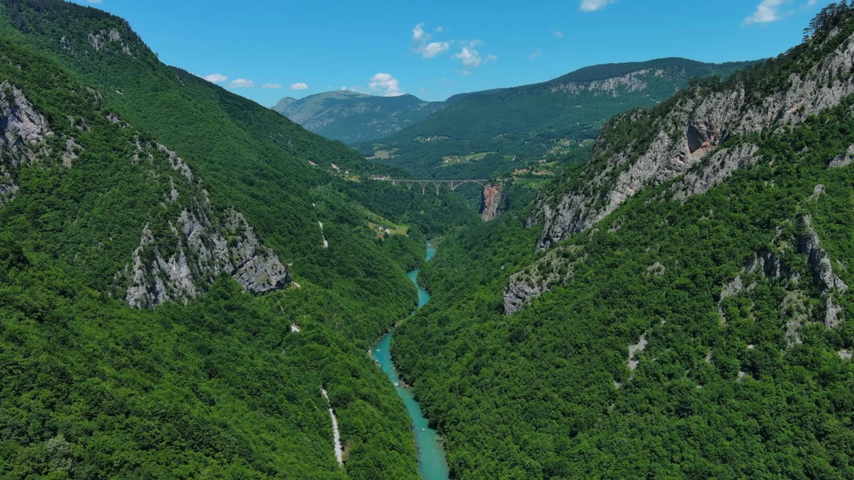 Góry i natura — Kanion Taru Macedonia Zachodnia Czarnogóra