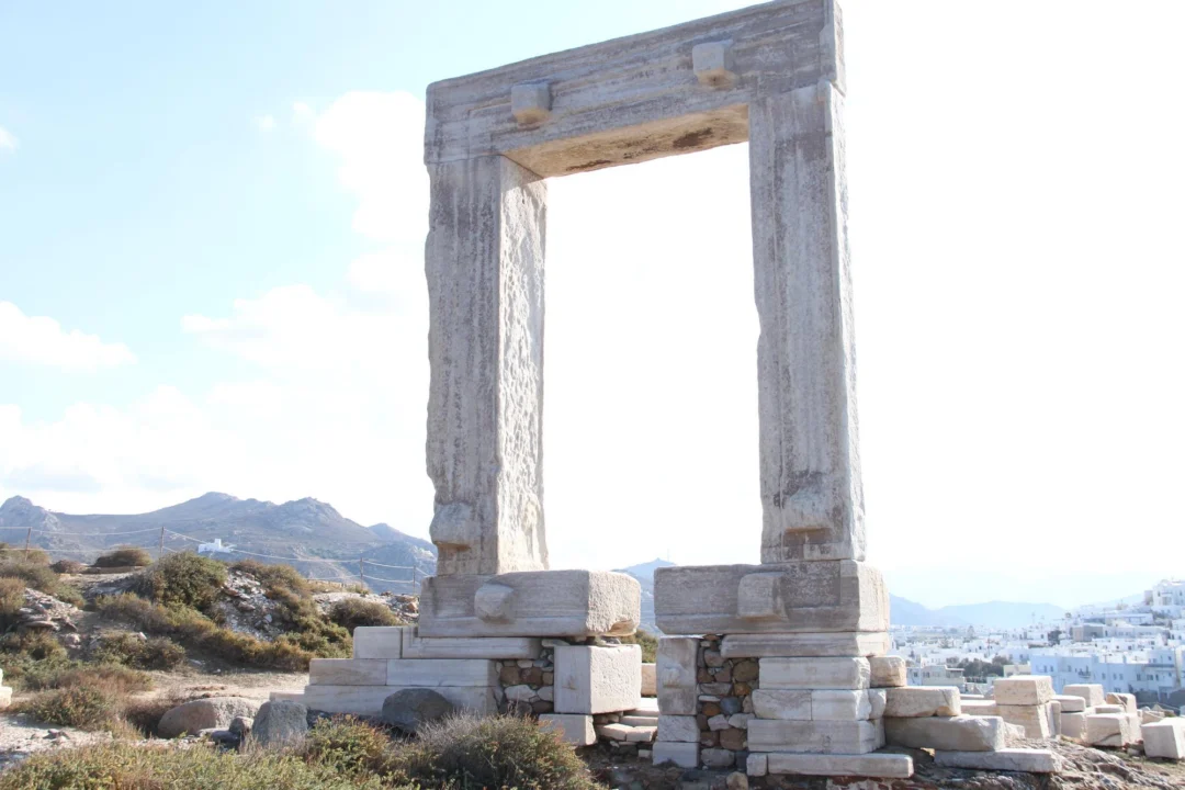 Miasto i architektura — Kąpieliska Agia Anna Naxos Grecja