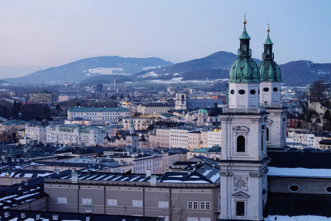 Miasto i architektura — Kaplica Hohensalzburg Ziemia Salzburska Austria