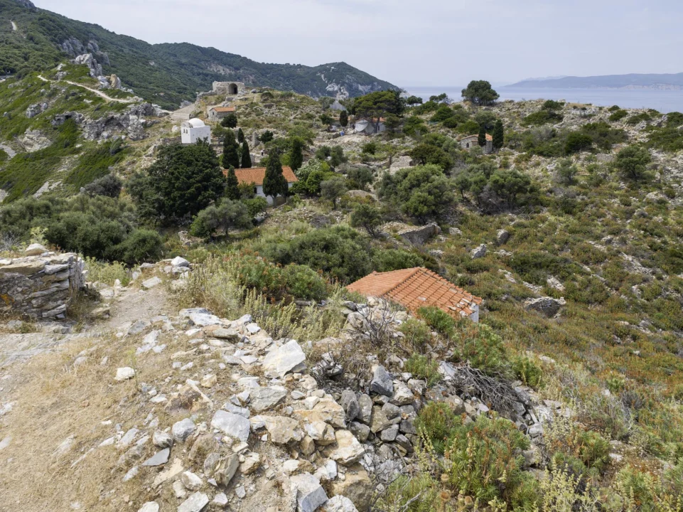 Góry i natura — Karpathos Grecja