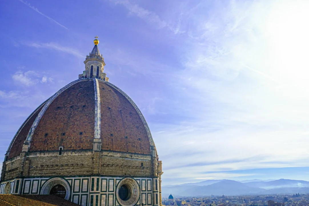 Góry i natura — Katedra Santa Maria del Fiore Florencja Włochy