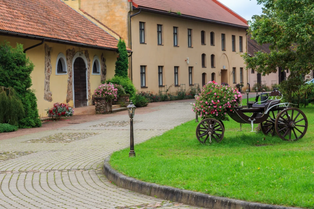 Miasto i architektura — Klasztor w Trnawie Chorwacja Środkowa Chorwacja