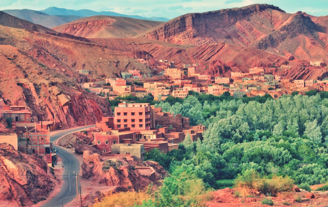 Góry i natura — Kolorowy Kanion Dahab Egipt
