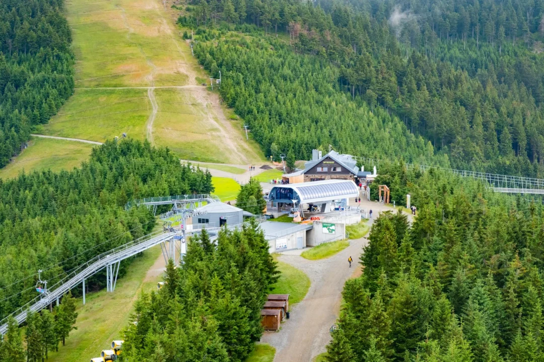 Kurort i widoki — Koprowy Wierch Góry Orlickie Czechy