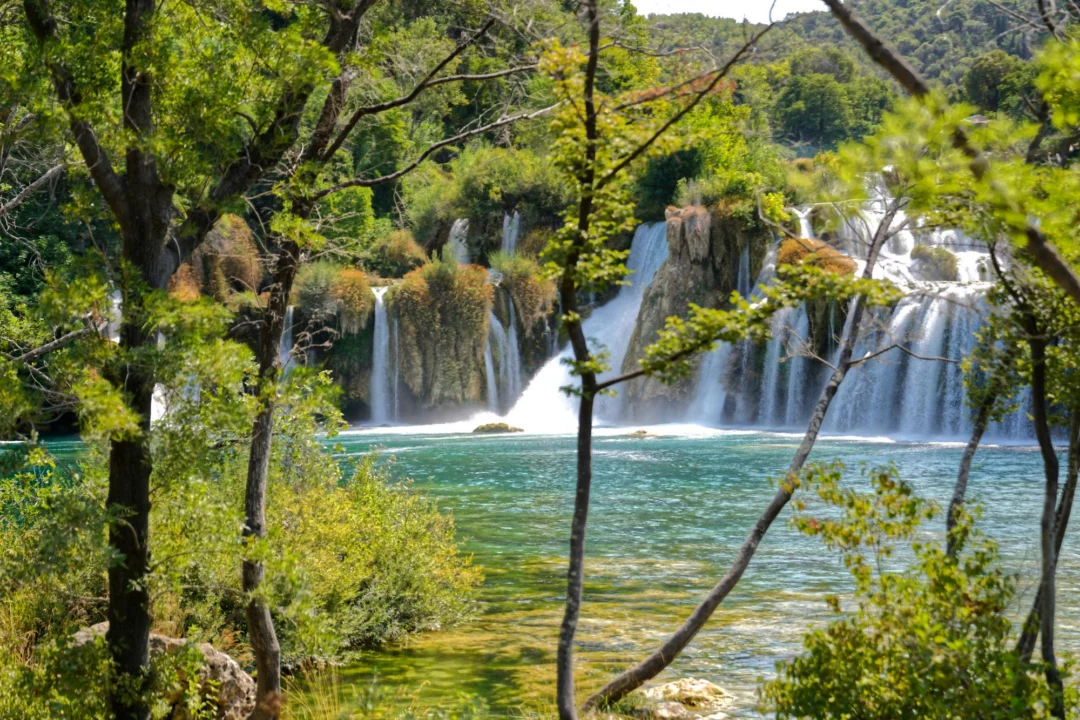 Miasto i architektura — Krka National Park Wyspa Ciovo Chorwacja