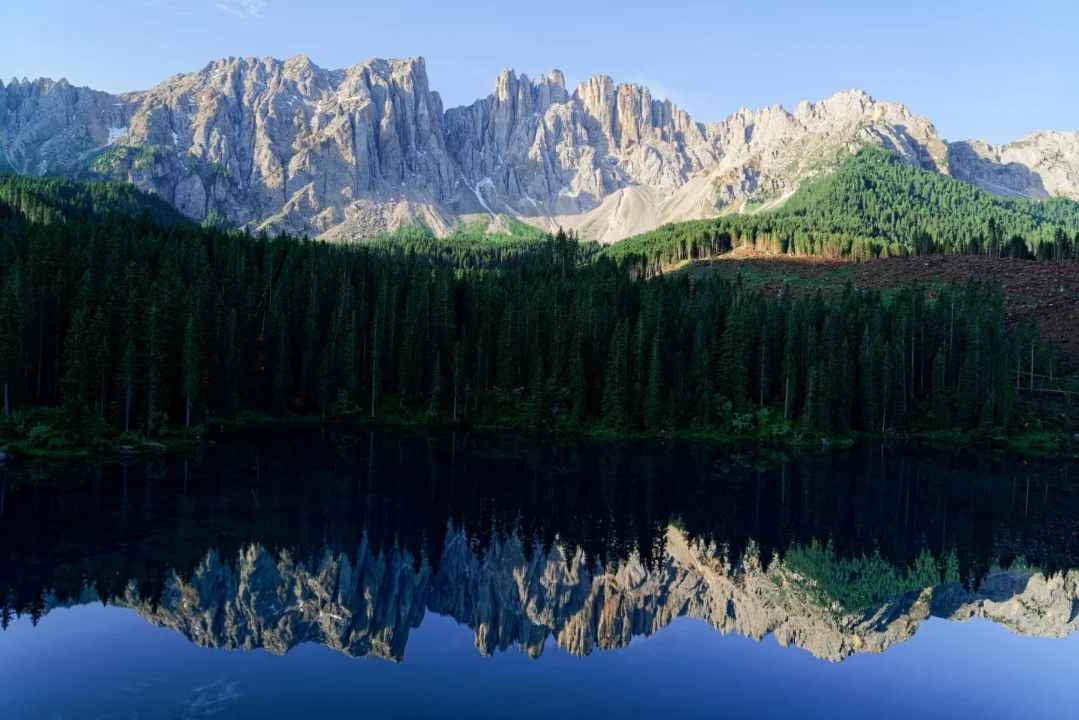 Plaża i wybrzeże — wakacje w Lago di Carezza Południowy Tyrol Włochy