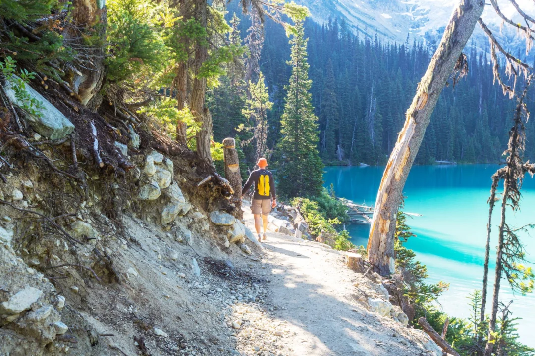 Góry i natura — Lago di Tovel Trentino Włochy