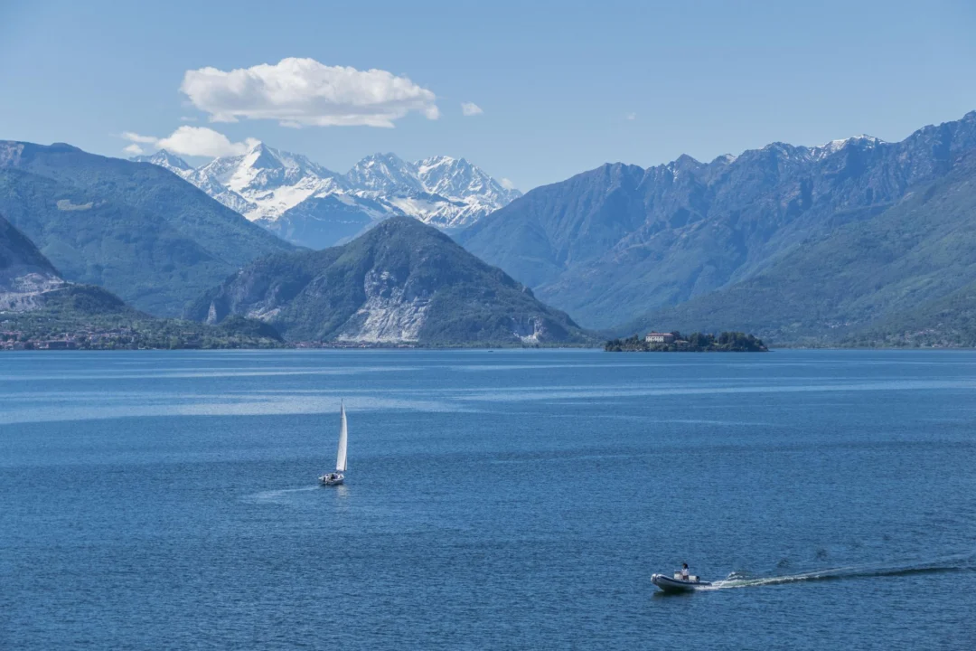 Plaża i wybrzeże — wakacje w Lago Maggiore Lombardia Włochy