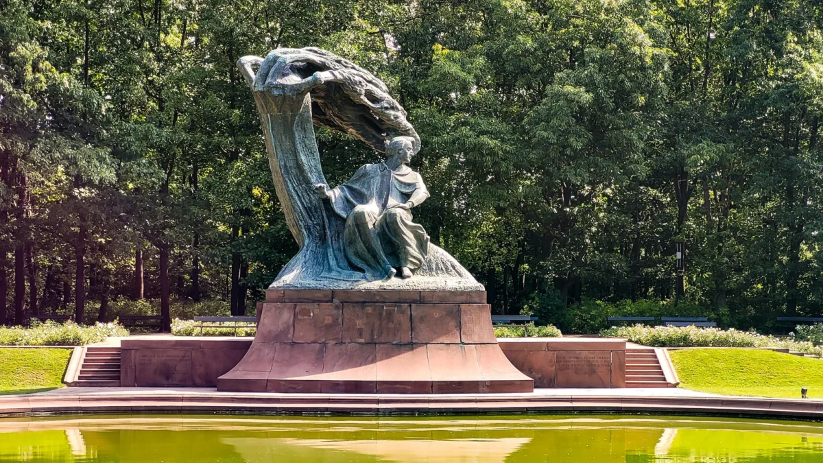 Atrakcje turystyczne — Łazienki Królewskie w Warszawie Mazowsze Polska
