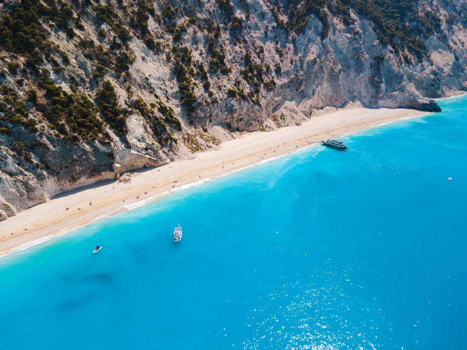 Góry i natura — Lefkada Grecja