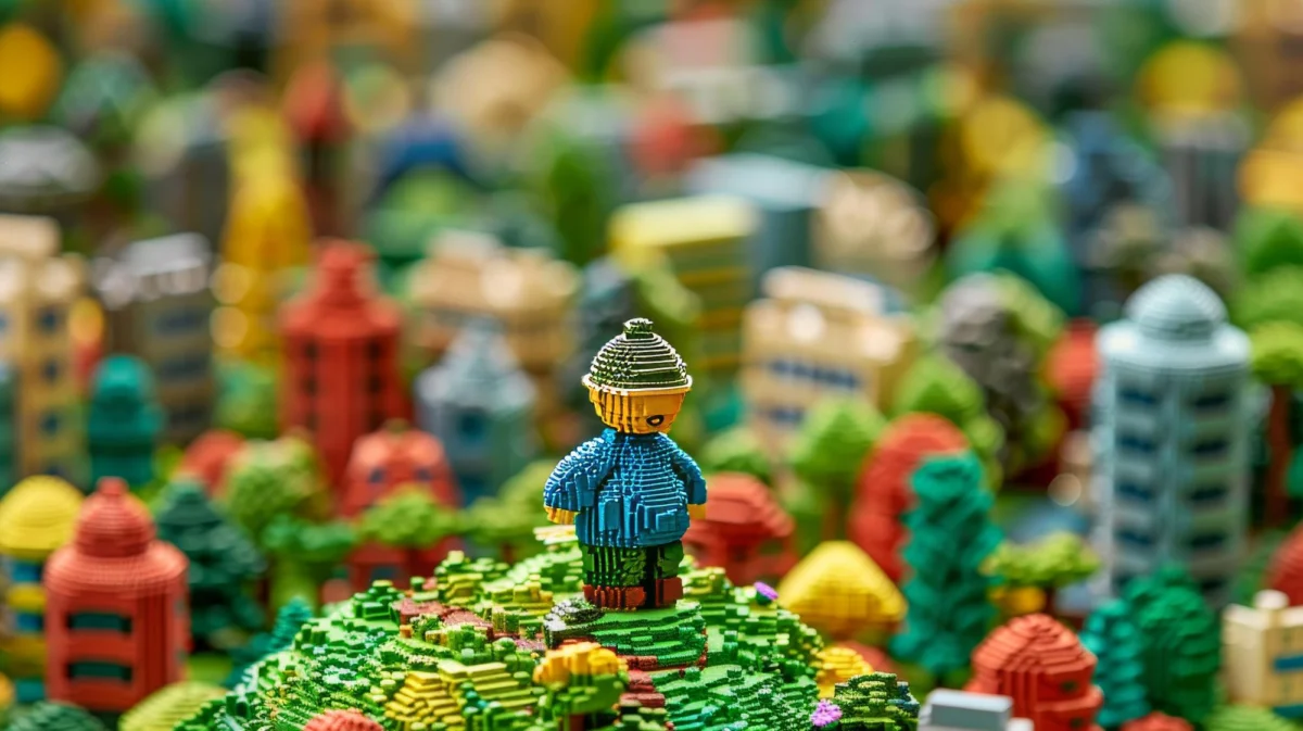 Góry i natura — Legoland Billund Dania