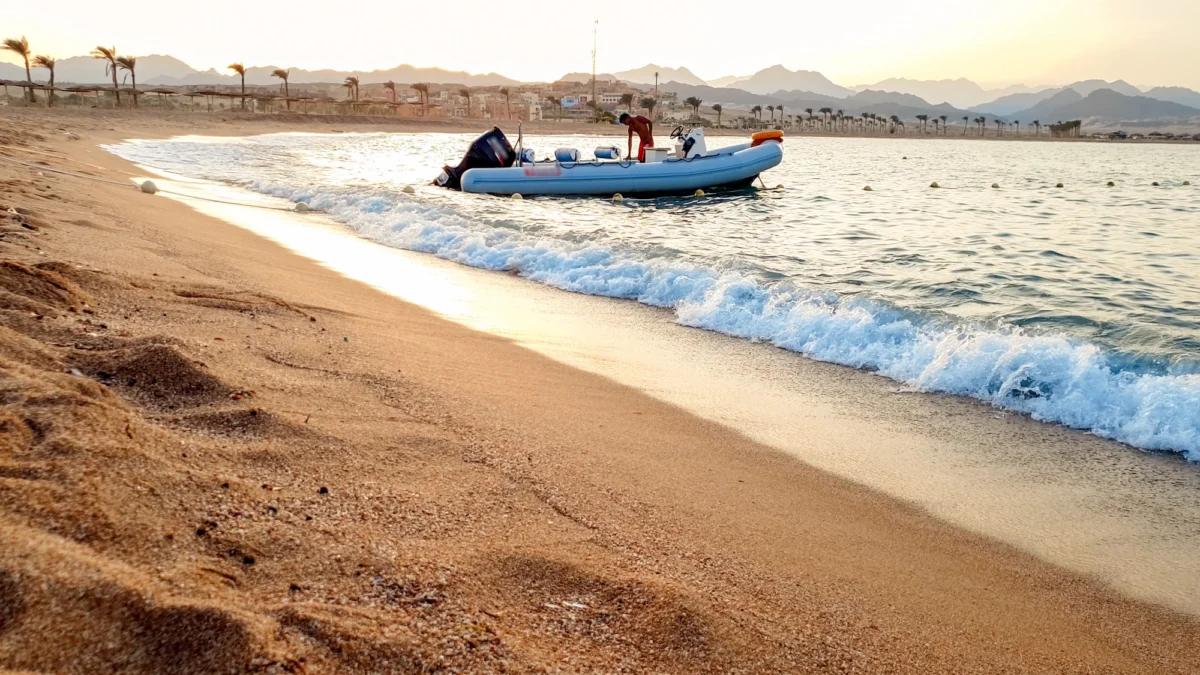 Miasto i architektura — Lighthouse Beach Dahab Egipt