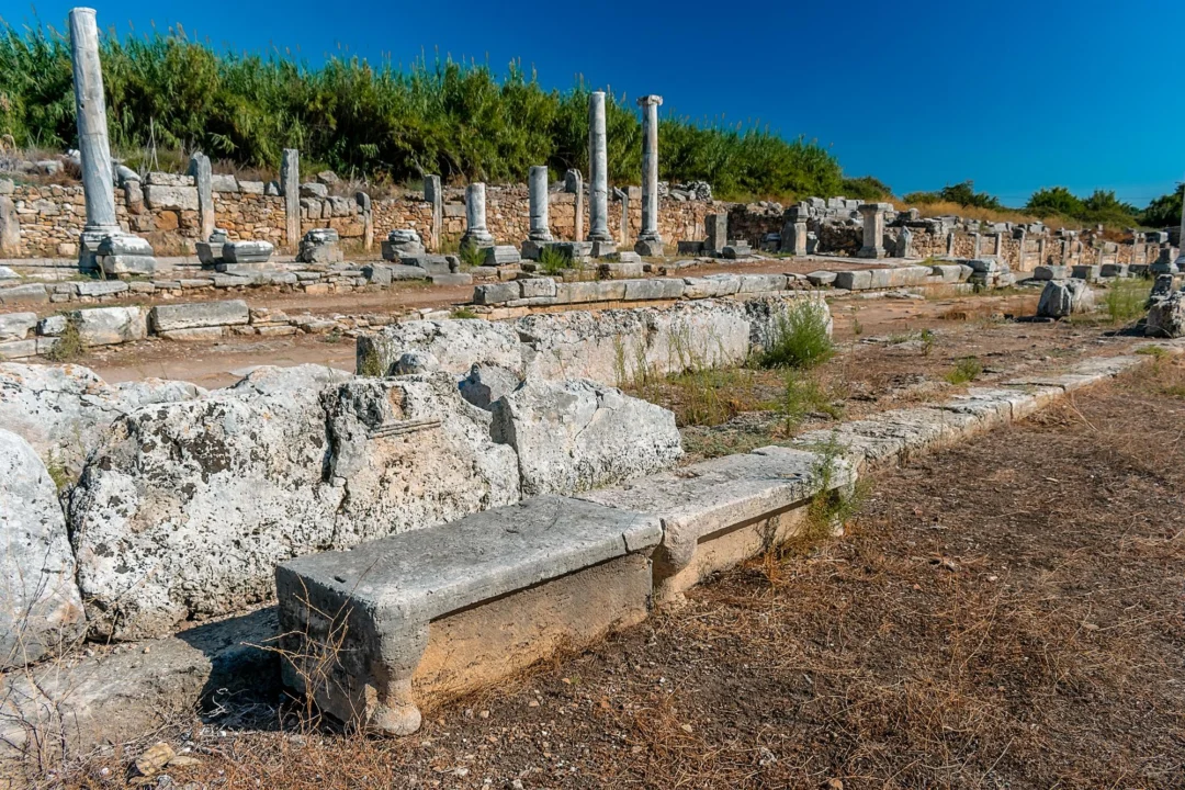Plaża i wybrzeże — wakacje w Mauzoleum w Halikarnassos Bodrum Turcja